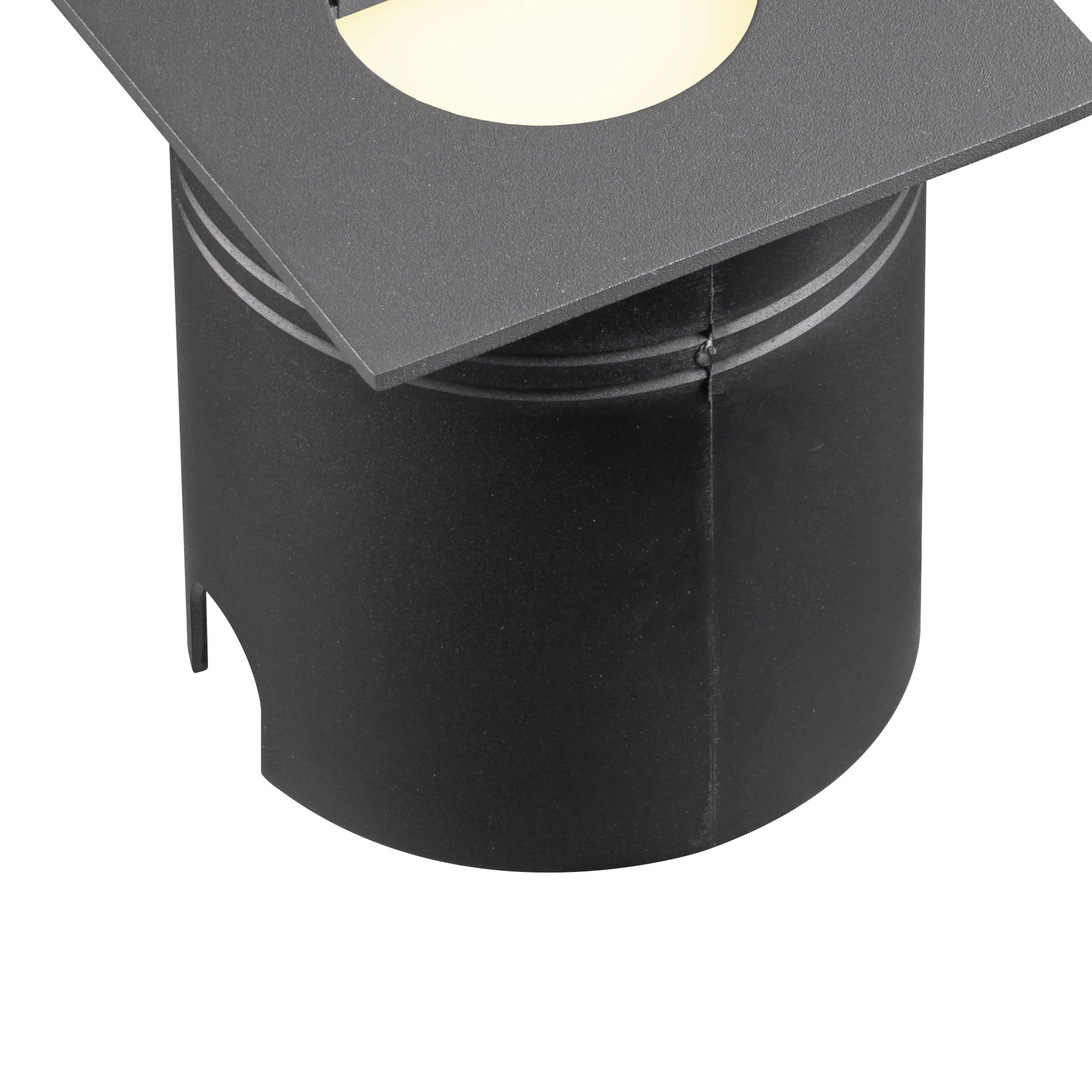 Aspen Square Eyelid Recessed Wall Lamp 3W LED IP65 Anthracite M7030  Mantra Fusion Aspen Anthracite